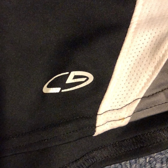 Champion black gray shorts size m - Picture 2 of 3